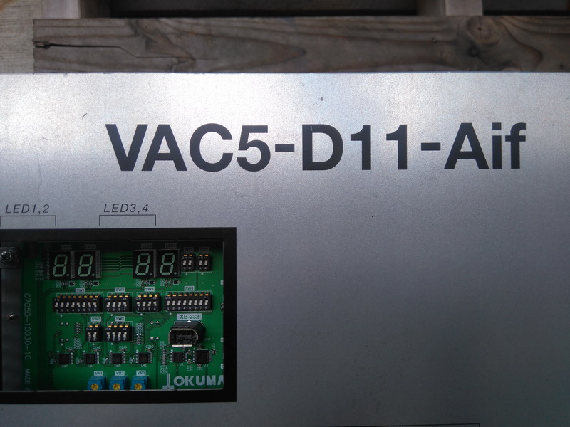 3G2023 オクマ OKUMA VAC5-D11 AC スピンドルドライブ保証 販売買い ...